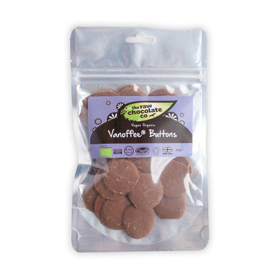 Vanoffee Buttons 100g - The Raw Chocolate Company