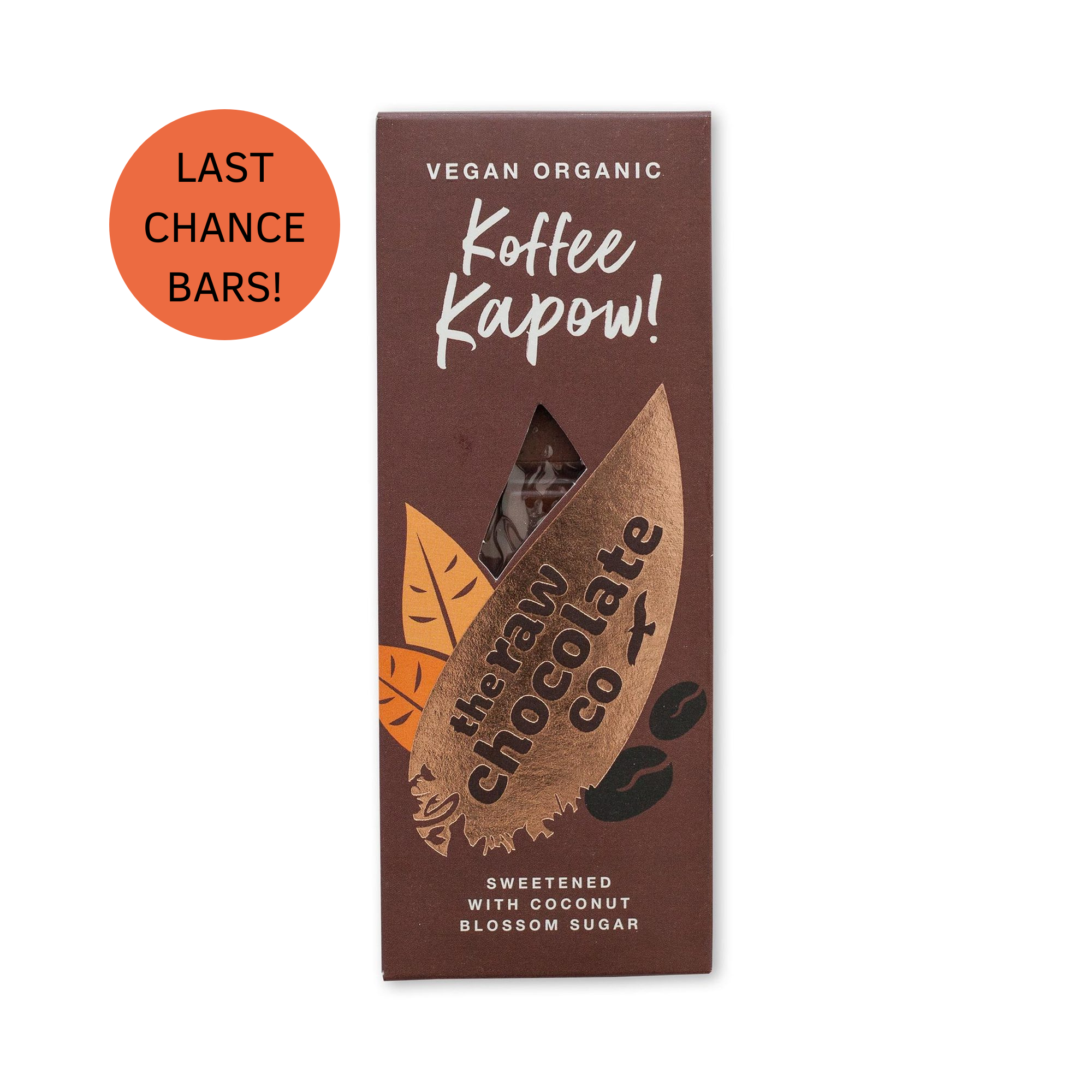 Koffee Kapow Bar - The Raw Chocolate Company 