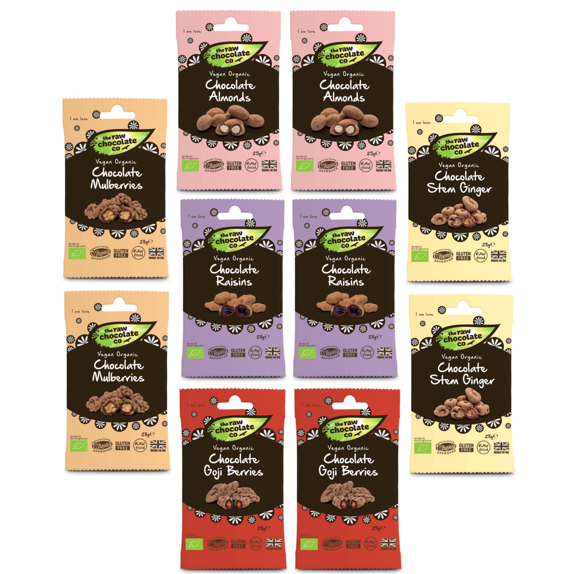 Mixed Snack Pack Bundle (15% off RRP) - The Raw Chocolate Company 