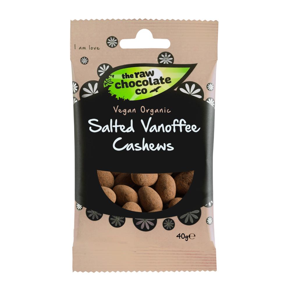 Salted Vanoffee Cashews - The Raw Chocolate Company 